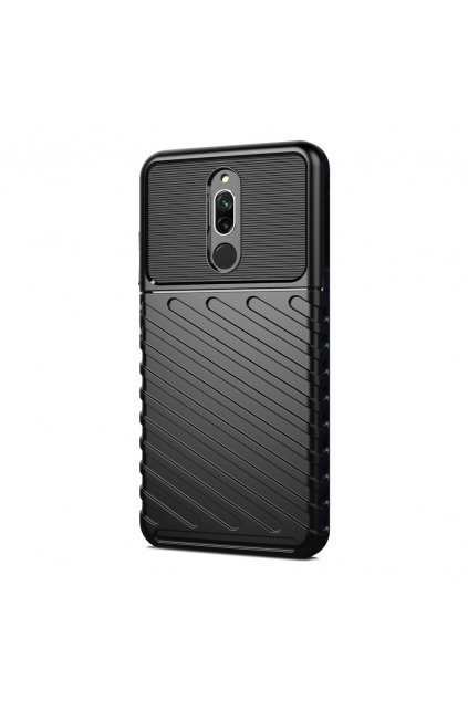 eng pl Thunder Case Flexible Tough Rugged Cover TPU Case for Xiaomi Redmi 8 black 56378 1