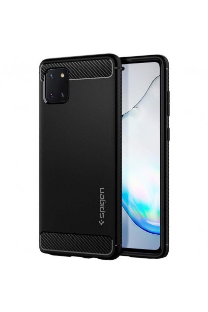 eng pl Spigen Rugged Armor Galaxy Note 10 Lite Matte Black 57809 1