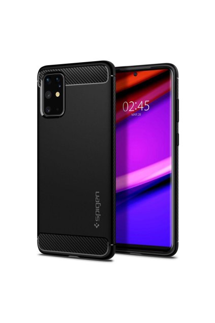 eng pl Spigen Rugged Armor Galaxy S20 Plus Matte Black 58324 1