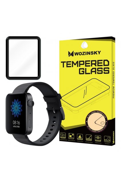 eng pl Wozinsky Full Glue Film Super Tough Screen Protector Full Coveraged with Frame Case Friendly for Xiaomi Watch black 56771 1