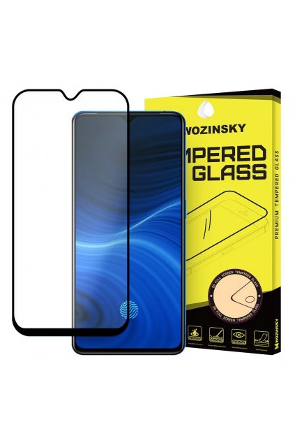 eng pl Wozinsky Tempered Glass Full Glue Super Tough Screen Protector Full Coveraged with Frame Case Friendly for Realme X2 Pro black 56707 1