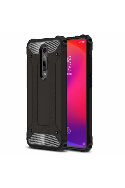 eng pl Hybrid Armor Case Tough Rugged Cover for Xiaomi Mi 9T Pro Mi 9T black 51337 1