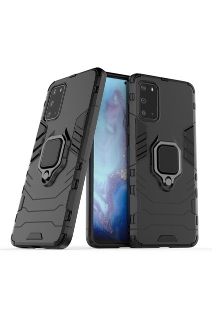 eng pl Ring Armor Case Kickstand Tough Rugged Cover for Samsung Galaxy S20 black 56590 1