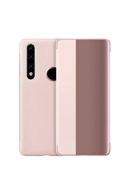eng pl Sleep Case Bookcase Type Case with Smart Window for Huawei P30 Lite pink 56786 1