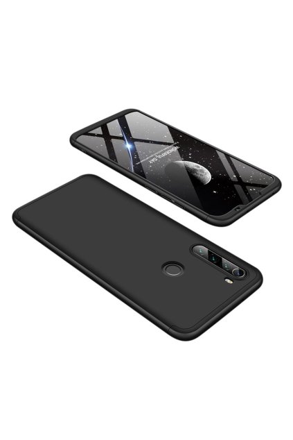 eng pl GKK 360 Protection Case Front and Back Case Full Body Cover Xiaomi Redmi Note 8T black 55869 1