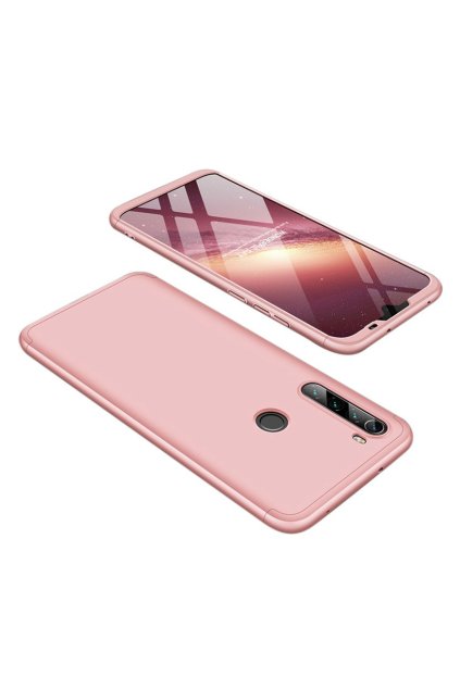eng pl GKK 360 Protection Case Front and Back Case Full Body Cover Xiaomi Redmi Note 8T pink 55871 1