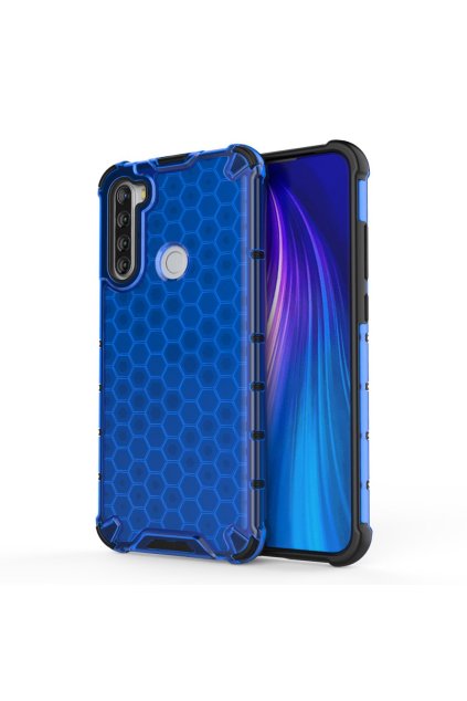 eng pl Honeycomb Case armor cover with TPU Bumper for Xiaomi Redmi Note 8T blue 56227 1
