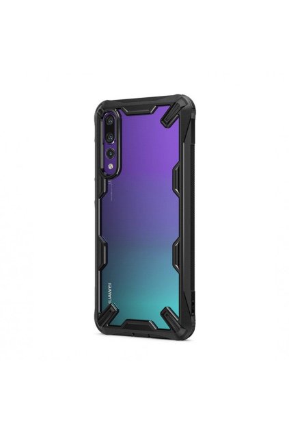 eng pl Ringke Fusion X Hybrid Case Rugged Cover for Huawei P20 Pro black FXHW0002 RPKG 40850 1