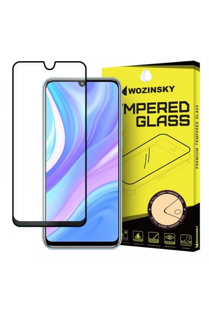 eng pl Wozinsky Tempered Glass Full Glue Super Tough Screen Protector Full Coveraged with Frame Case Friendly for Huawei P40 Lite Nova 7i Nova 6 SE black 59202 1
