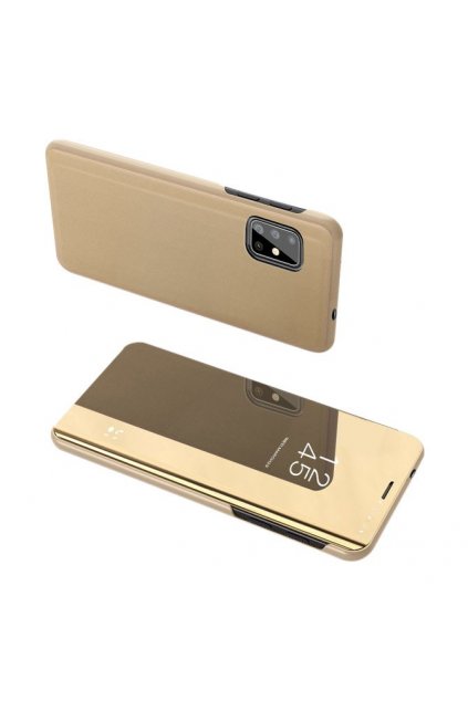 eng pl Clear View Case cover for Samsung Galaxy S20 golden 56596 1