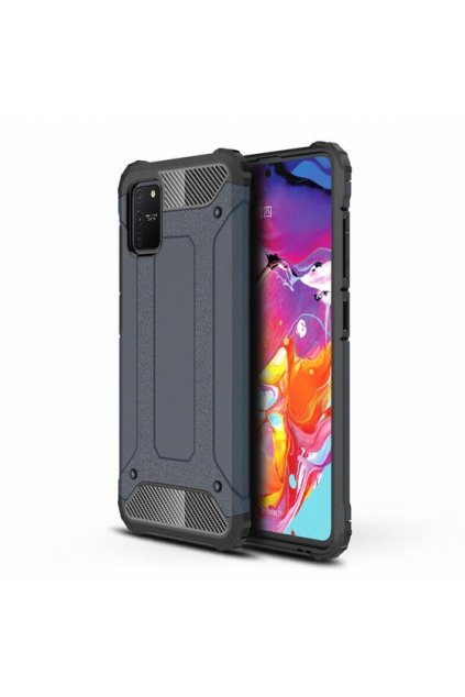 eng pl Hybrid Armor Case Tough Rugged Cover for Samsung Galaxy S10 Lite blue 58656 1