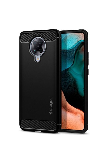eng pl Spigen Rugged Armor Xiaomi Poco F2 Pro Matte Black 61609 1