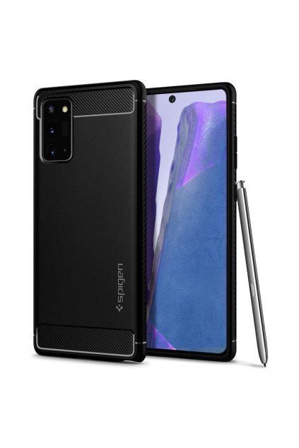 eng pl Spigen Rugged Armor Galaxy Note 20 Matte Black 63001 1