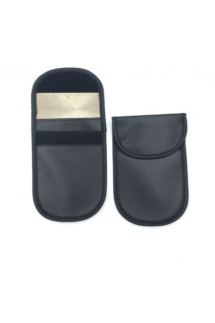 eng pl Vertical Signal blocking chest Radio blocking Faraday case for car keys 14 cm x 10 cm black 61882 14