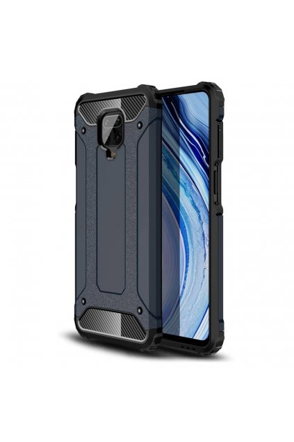 eng pl Hybrid Armor Case Tough Rugged Cover for Xiaomi Redmi Note 9 Pro Redmi Note 9S blue 59999 1