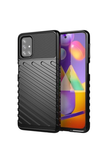 eng pl Case SAMSUNG GALAXY M31s Armored Thunder Case black 70201 1