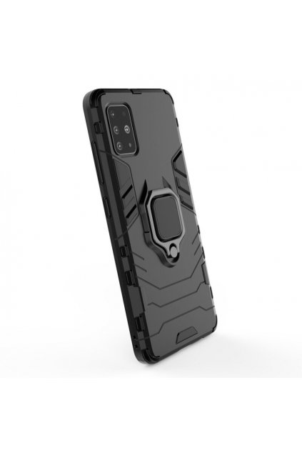 eng pl Ring Armor Case Kickstand Tough Rugged Cover for Samsung Galaxy A71 black 56587 3