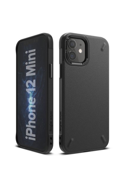 eng pl Ringke Onyx Durable TPU Case Cover for iPhone 12 mini black OXAP0021 63902 1
