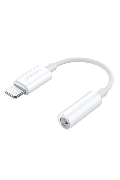 eng pl Ugreen MFI Adapter from Lightning to headphones jack 3 5 mm port white US212 30759 61917 1