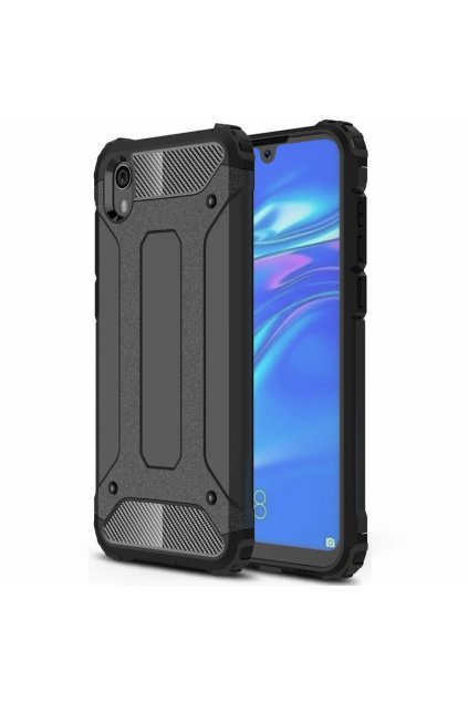 eng pl Hybrid Armor Case Tough Rugged Cover for Huawei Y5 2019 Honor 8S black 51474 1