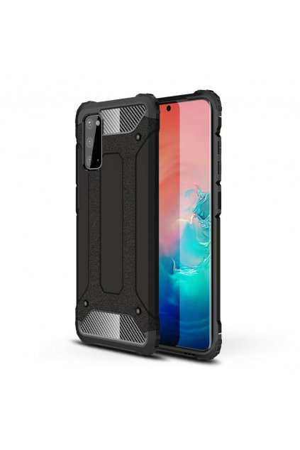 eng pl Hybrid Armor Case Tough Rugged Cover for Samsung Galaxy A41 black 60747 1