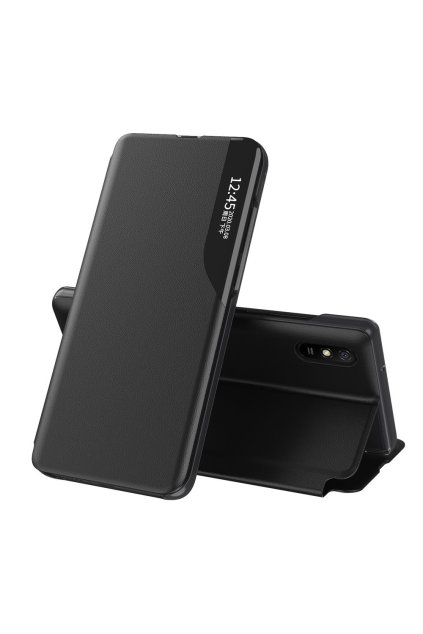 eng pl Eco Leather View Case Xiaomi MI 10T MI 10T Pro black 65795 2