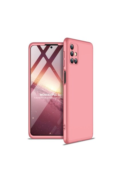 eng pl GKK 360 Protection Case Front and Back Case Full Body Cover Samsung Galaxy M31s pink 63870 1