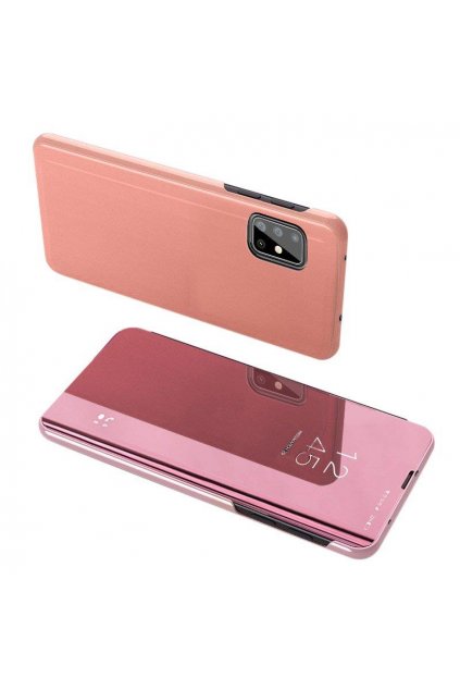 eng pl Clear View Case cover for Samsung Galaxy M31s pink 63931 1