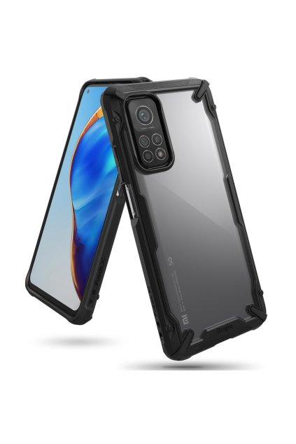 eng pl Ringke Fusion X durable PC Case with TPU Bumper for Xiaomi Mi 10T Pro Xiaomi Mi 10T black FXXI0029 66815 1
