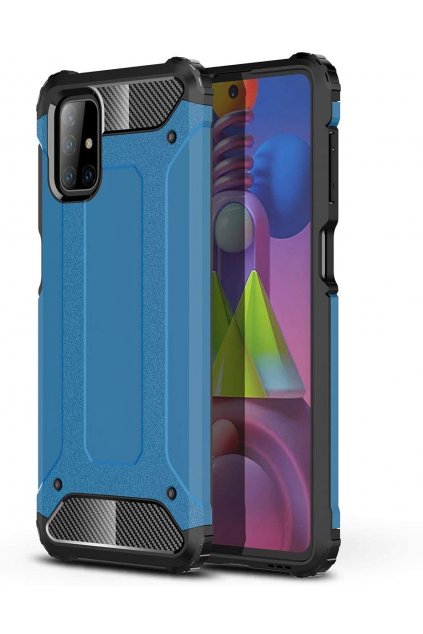 eng pl Hybrid Armor Case Tough Rugged Cover for Samsung Galaxy M51 blue 63844 1