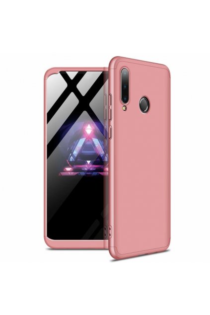 eng pl GKK 360 Protection Case Front and Back Case Full Body Cover Huawei P30 Lite pink 49663 1