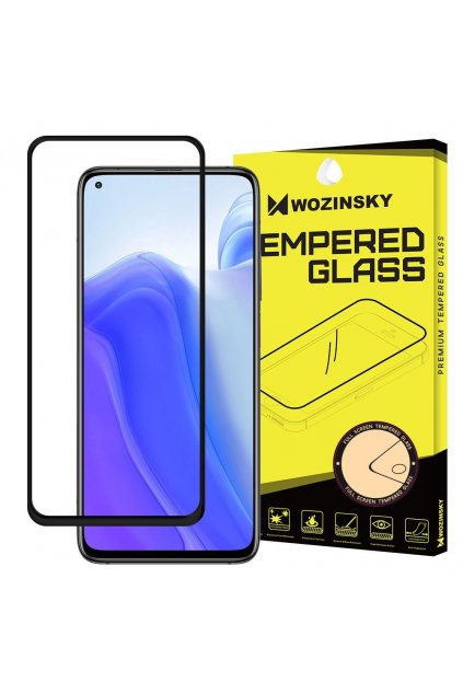 eng pl Wozinsky Tempered Glass Full Glue Super Tough Screen Protector Full Coveraged with Frame Case Friendly for Xiaomi Redmi Note 9T 5G Redmi Note 9 5G black 68091 1