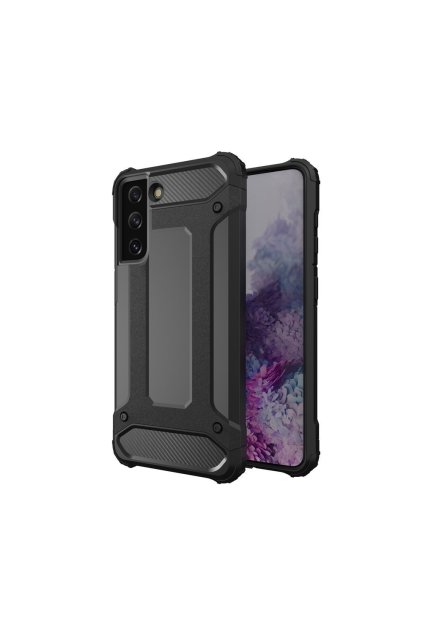 eng pl Hybrid Armor Case Tough Rugged Cover for Samsung Galaxy S21 5G black 65505 8