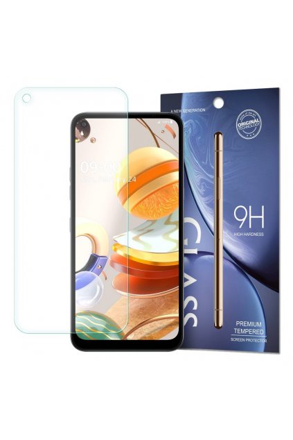 eng pl Tempered Glass 9H Screen Protector for LG K61 packaging envelope 60650 1