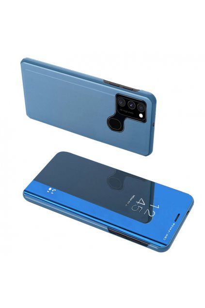 eng pl Clear View Case cover for Samsung Galaxy A12s blue 66594 8