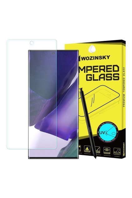 eng pl Wozinsky Tempered Glass UV screen protector 9H for Samsung Galaxy Note 20 Ultra in display fingerprint sensor friendly without glue and LED lamp 62138 1
