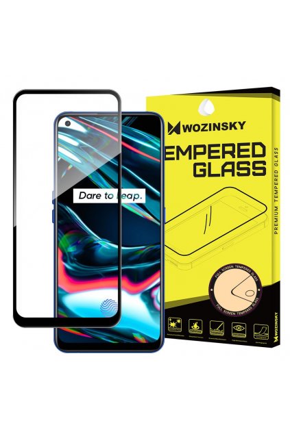 eng pl Wozinsky Tempered Glass Full Glue Super Tough Screen Protector Full Coveraged with Frame Case Friendly for Realme 7 Pro black 67919 1