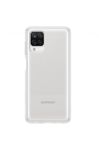 eng pl Samsung Soft Clear Cover durable cover with gel frame and reinforced back Samsung Galaxy A12 transparent EF QA125TTEGEU 67998 1