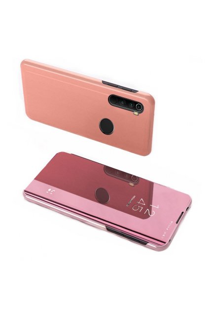 pol pl Clear View Case futeral etui z klapka Xiaomi Redmi Note 8T rozowy 56010 1