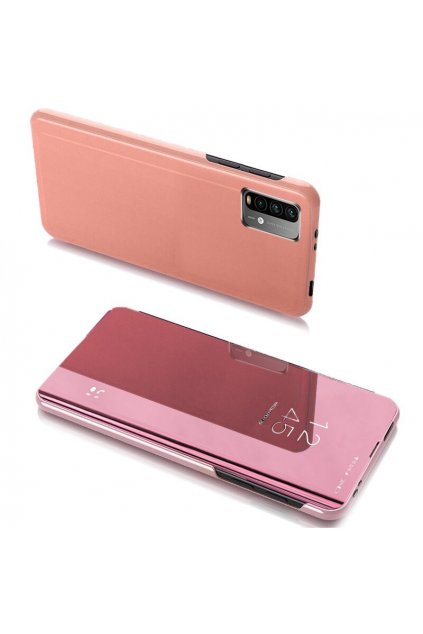 pol pl Clear View Case futeral etui z klapka Xiaomi Poco M3 Xiaomi Redmi 9T rozowy 66914 1