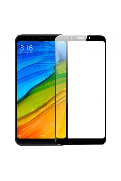 xiaomi redmi 5 plus tvrzené sklo černé