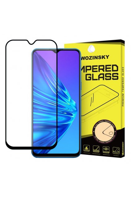 eng pl Wozinsky Tempered Glass Full Glue Super Tough Screen Protector Full Coveraged with Frame Case Friendly for Realme 5 black 56705 1