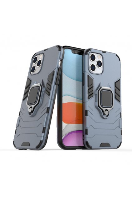 eng pl Ring Armor Case Kickstand Tough Rugged Cover for iPhone 12 Pro iPhone 12 blue 63825 1