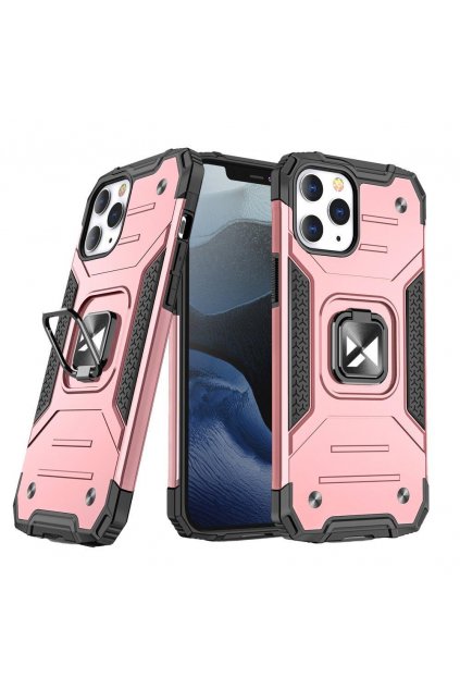 eng pl Wozinsky Ring Armor Case Kickstand Tough Rugged Cover for iPhone 13 Pro Max rose gold 73340 1