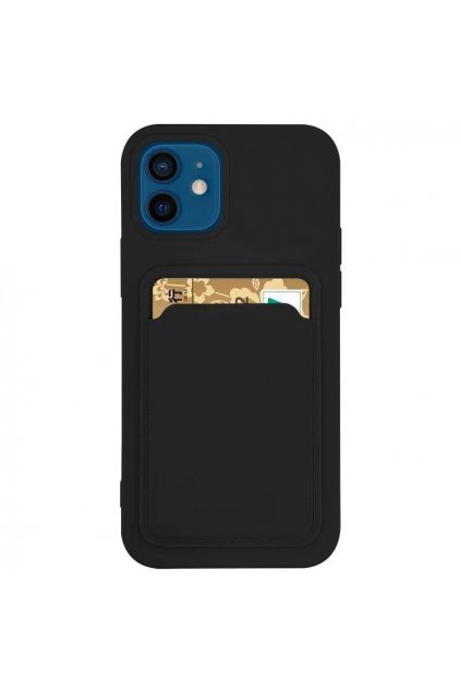 pol pl Card Case silikonowe etui portfel z kieszonka na karte dokumenty do Xiaomi Redmi Note 10 Pro czarny 75553 1