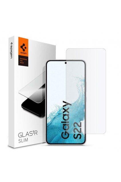 eng pl TEMPERED GLASS SPIGEN GLAS TR SLIM GALAXY S22 90714 1