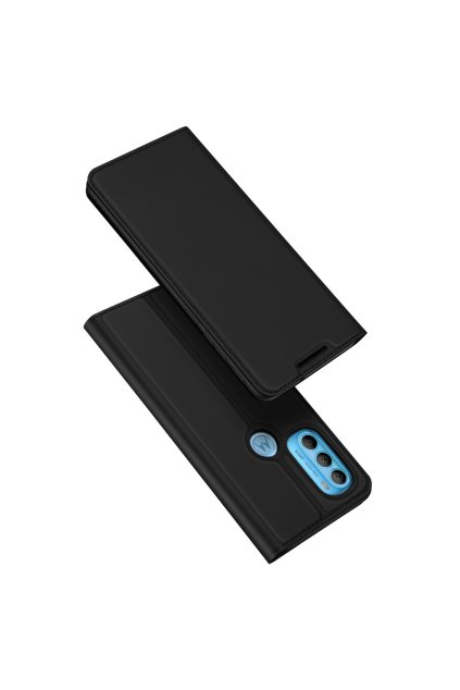 eng pl Dux Ducis Skin Pro Holster Case Cover with Flap Motorola Moto G71 5G black 89102 1