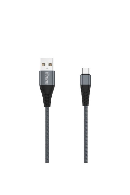 eng pl Dudao cable USB USB Type C 6A cable 1 m gray TGL1T 89142 1