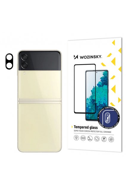 eng pl Wozinsky Full Camera Glass 9H Full Camera Tempered Glass for Samsung Galaxy Z Flip 3 87918 9