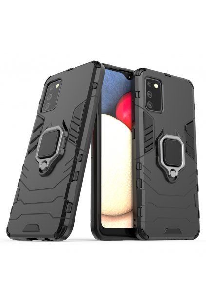 eng pl Ring Armor tough hybrid case cover magnetic holder for Samsung Galaxy A03s 166 5 black 88993 1